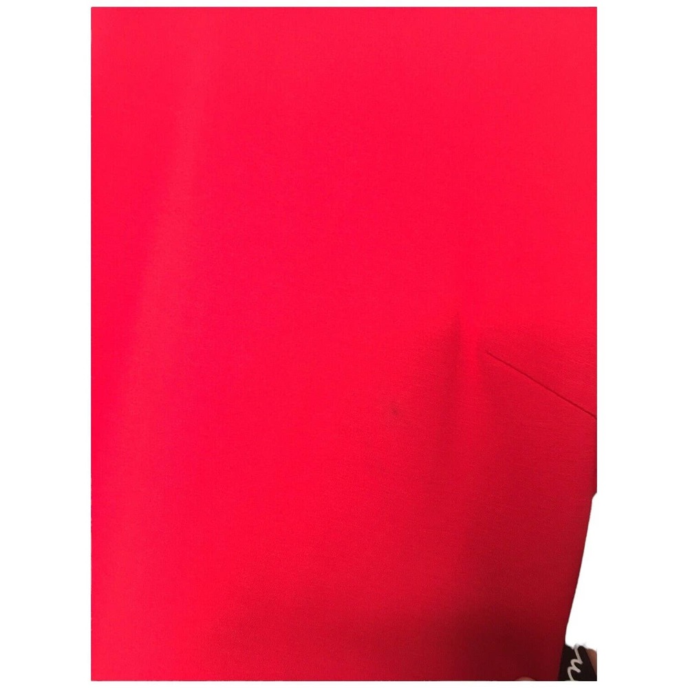 Lulus Gimme Some Flair Red Flounce Sleeve Bodycon Lined Womens Dress Red M - Picture 7 of 16